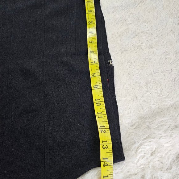 NWT Guess Women's Black Anaria Bandage Skirt Size L - Picture 3 of 8
